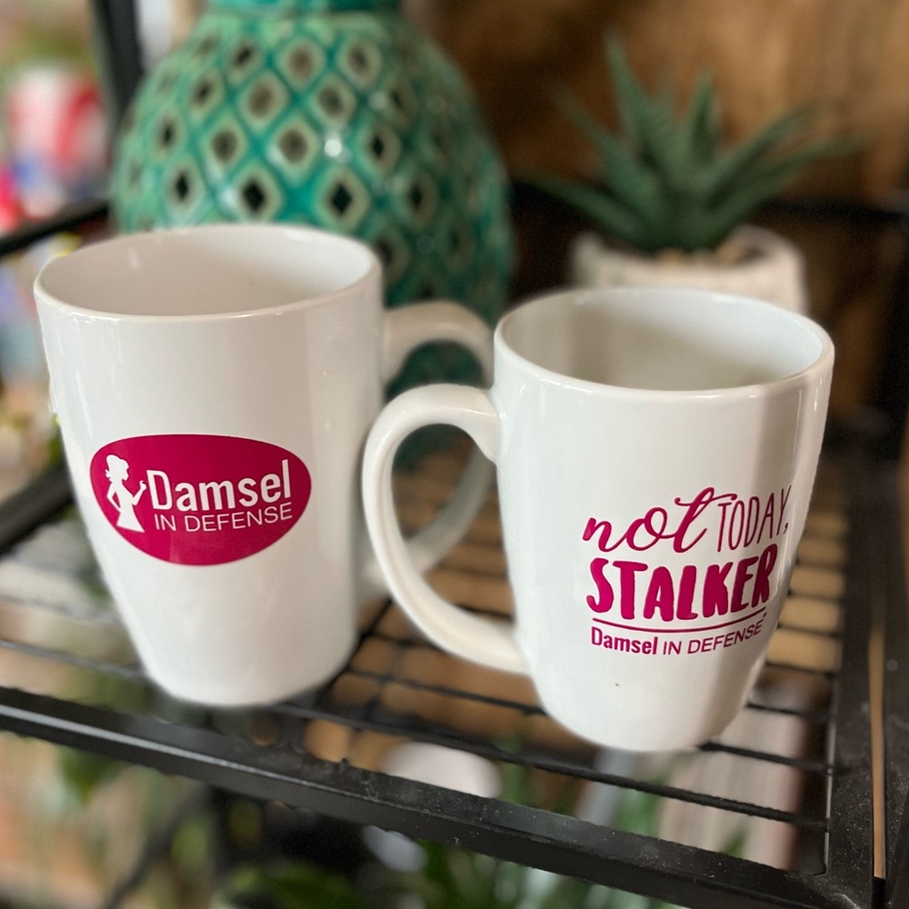 Lot of Damsel In Defense Mugs